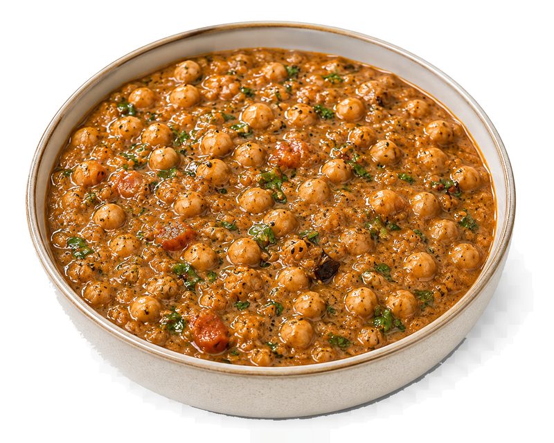 Chana Masala, cooked by BotKitchen